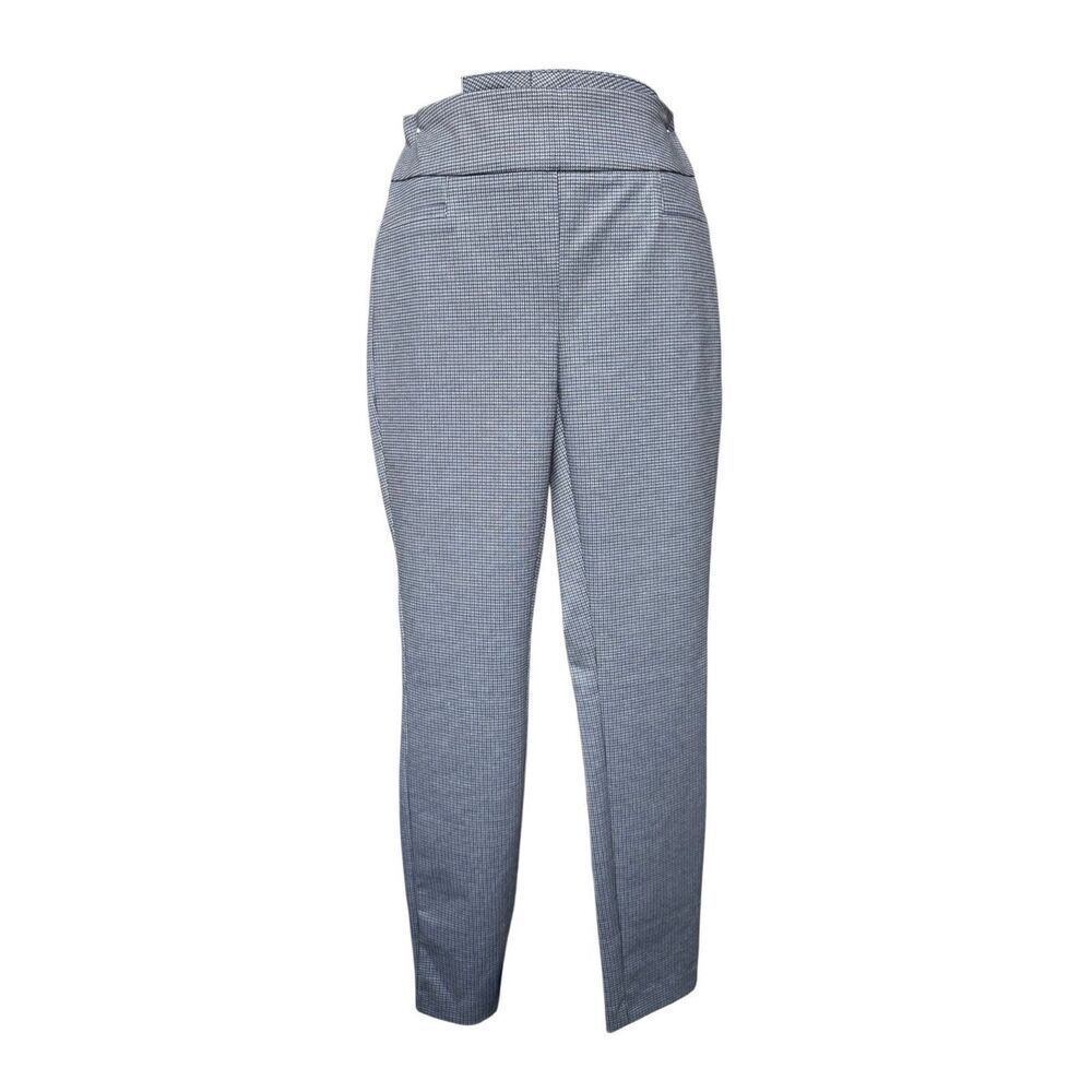 NWT Dalia Pull On Dress Pants Small Houndstooth Tummy Control Straight Leg